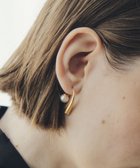【イェッカ ヴェッカ/YECCA VECCA】の【2WAY】ステンレスパールキャッチピアス Gold|ID: prp329100004625878 ipo3291000000033237712