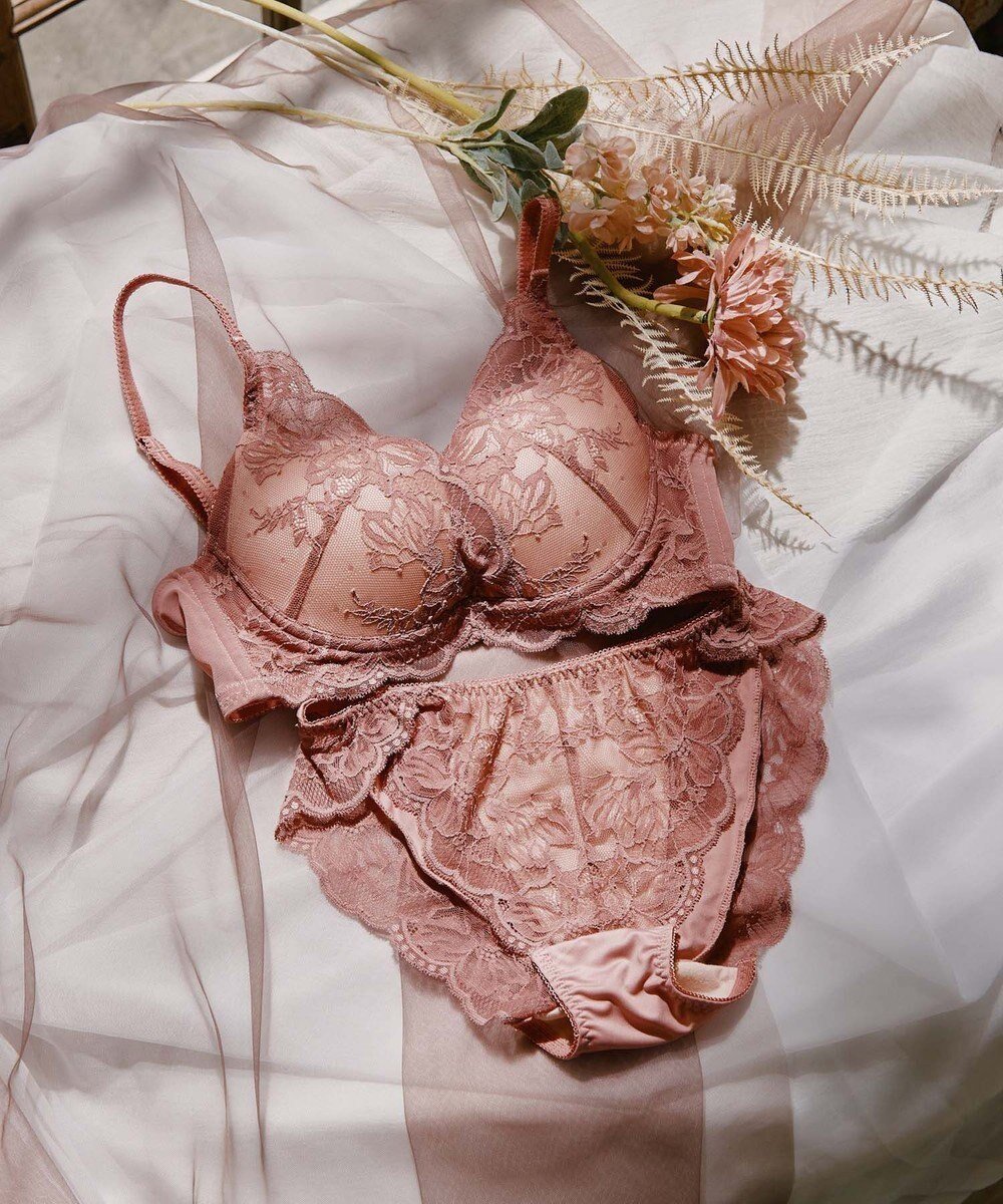 【三愛水着楽園/San-ai Resort】の【フラワーレース】カシュクール脇高ブラセット 【northerly】 インテリア・キッズ・メンズ・レディースファッション・服の通販 founy(ファニー) 　ファッション　Fashion　レディースファッション　Fashion for Women　アンダー　Underwear Essentials　カシュクール　Wrap Design　ショーツ　Shorts, Short Pants　シンプル　Simple, Minimal　スタンダード　Standard, Basic　ストレッチ　Stretch, Stretchy Fabric　フラワー　Flower, Floral　ポケット　Pocket, Pocket Detail　ラップ　Wrap, Wrap Design　レース　Lace, Lace Fabric　ワイヤー　Wire, Wired Bra　アッシュローズ|ID: prp329100004625880 ipo3291000000035284563