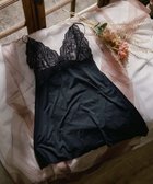 【三愛水着楽園/San-ai Resort】の【新レース】カシュクール脇高スリップ 【northerly】 ブラック|ID: prp329100004625882 ipo3291000000033237745