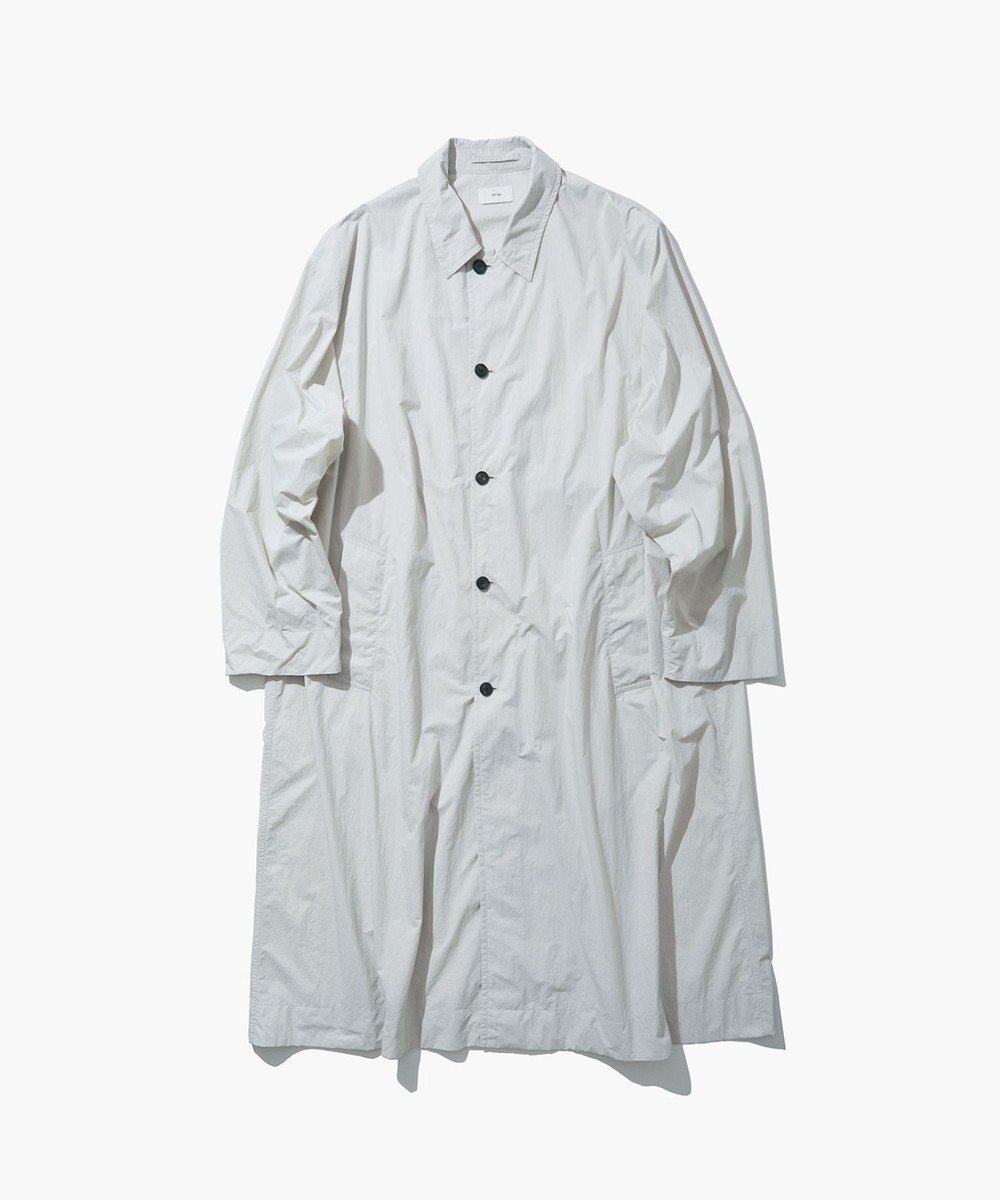 【エイトン/ATON】のTRAVEL NYLON パッカブルコート - UNISEX インテリア・キッズ・メンズ・レディースファッション・服の通販 founy(ファニー) 　ファッション　Fashion　レディースファッション　Fashion for Women　アウター　Coat / Outerwear Collection　コート・ロングコート・ピーコート　Long Coats, Peacoats & More　レディースジャケット・軽アウター　Jackets　春　Spring　コンパクト　Compact, Small Size　軽量　Lightweight, Ultra Light　ジャケット　Jacket, Outerwear　タフタ　Taffeta, Structured Fabric　ポケット　Pocket, Pocket Detail　ポンチョ　Poncho, Cape Style　ユニセックス　Unisex, Genderless　S/S・春夏　SS, Spring/Summer, Warm Season　再入荷　Restock / Back in Stock　夏　Summer　旅行　Travel　WARM WHITE|ID: prp329100004626518 ipo3291000000033246068