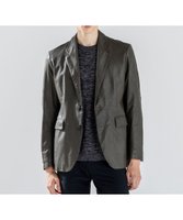 【ジョゼフ オム/JOSEPH HOMME / MEN】の新素材【シャツ感覚で羽織れる軽さ】シュリンクエアレザー ジャケット 人気、トレンドファッション・服の通販 founy(ファニー) ファッション Fashion メンズファッション Fashion for Men アウター Men's Coats Outerwear テーラードジャケット Tailored Jackets & Blazers エレガント 上品 Elegant ジャケット Jacket, Outerwear スラックス Slacks, Dress Pants センター Center, Center Line デニム Denim, Jeans Material フラップ Flap, Flap Pocket ベーシック Basic, Essential ポケット Pocket, Pocket Detail A/W・秋冬 Autumn/Winter S/S・春夏 SS, Spring/Summer, Warm Season 新作・新入荷 New Arrivals / New In 夏 Summer |ID:prp329100004626519