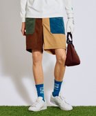 【ピーダブリュサーキュラス/PW CIRCULUS / MEN】の【手洗い洗濯可 / NEWシーズン素材 / ストレッチ】【MEN】コーデュロイショーツ ゴルフ ダークブラウン系5|ID: prp329100004626541 ipo3291000000033330303