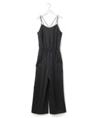 【アイシービー/iCB】の【WEB&一部店舗限定】 StretchVintageSatin オールインワン ブラック系|ID: prp329100004626542 ipo3291000000033247129