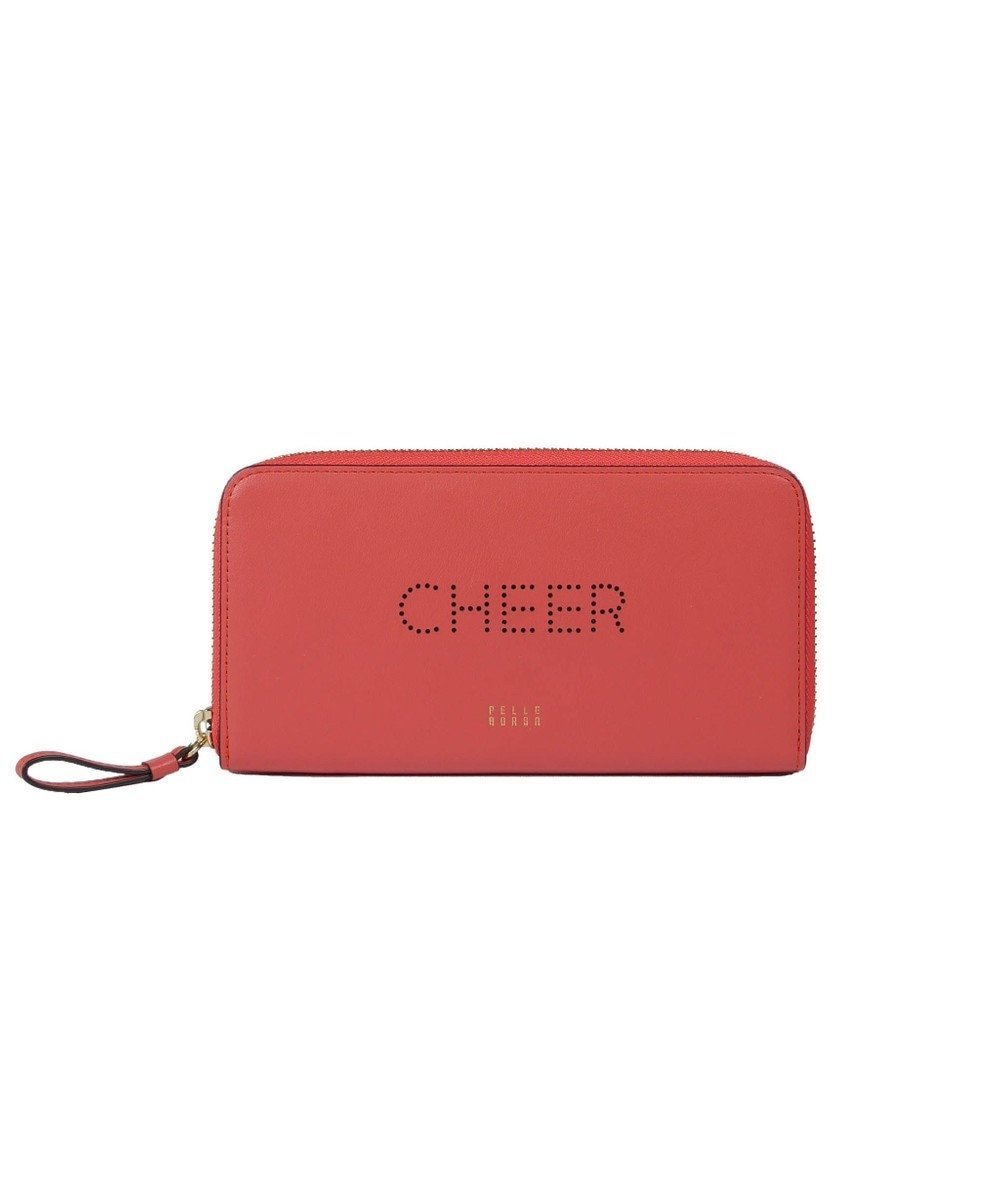 【ペレボルサ/PELLE BORSA】のコンパクトラウンド長財布 Playful Goods プレイフルグッズ 4864 インテリア・キッズ・メンズ・レディースファッション・服の通販 founy(ファニー) 　ファッション　Fashion　レディースファッション　Fashion for Women　ミニ財布・二つ折り財布　Wallets & Card Cases　コンパクト　Compact, Small Size　抗菌　Antibacterial, Bacteria-Resistant　財布　Wallet, Purse　ポケット　Pocket, Pocket Detail　ラウンド　Round, Round Neck　サーモンピンク|ID: prp329100004626552 ipo3291000000033711370
