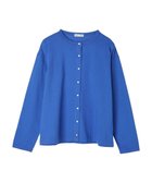 【クラフトスタンダードブティック/CRAFT STANDARD BOUTIQUE】のウ゛ィンテージ風天竺 パール釦クルーカーデL/S Blue|ID: prp329100004626561 ipo3291000000033247573