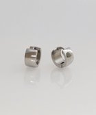 【フィービィー/phoebe】の≪TV番組着用商品≫【金属アレルギー対応】ワンタッチワイドフープミニピアス シルバー/サージカルステンレス シルバー|ID: prp329100004626695 ipo3291000000033529820