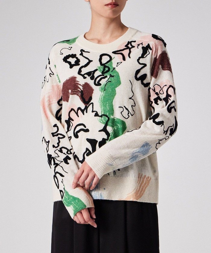 【ポール スミス/Paul Smith】のPainters Smock ニット インテリア・キッズ・メンズ・レディースファッション・服の通販 founy(ファニー) https://founy.com/ ファッション Fashion レディースファッション Fashion for Women トップス・カットソー Cut & Sew Tops ニット Knit Tops & Sweaters カラフル Colorful Design スマート Smart, Elegant セーター Sweater, Knitwear テクスチャー Texture, Textured Fabric デニム Denim, Jeans Material ワーク Workwear, Utility Style 夏 Summer S/S・春夏 SS, Spring/Summer, Warm Season A/W・秋冬 Autumn/Winter 軽量 Lightweight, Ultra Light |ID: prp329100004626766 ipo3291000000033325440
