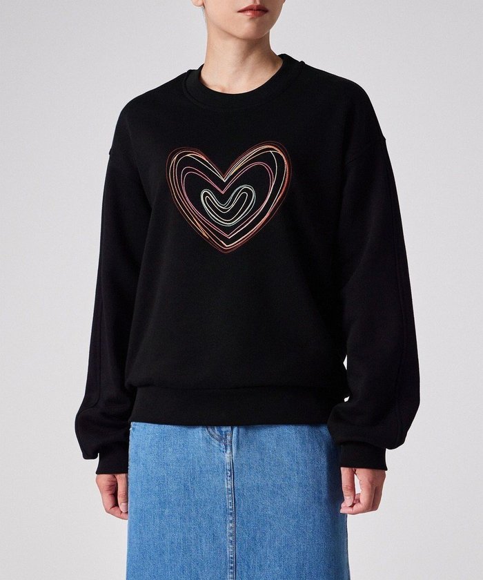 【ポール スミス/Paul Smith】のスワールハート スウェット インテリア・キッズ・メンズ・レディースファッション・服の通販 founy(ファニー) https://founy.com/ ファッション Fashion レディースファッション Fashion for Women トップス・カットソー Cut & Sew Tops レディースパーカー・カジュアルフーディー Casual Hoodies & Sweatshirts スウェット・クルーネックトップス Sweatshirts & Crewnecks / Relaxed Fit Sweat Tops おすすめ Recommended / Our Picks ギフト プレゼント Gift / Present スウェット / スエット Sweatshirt, Sweatwear デニム Denim, Jeans Material フェミニン Feminine, Girly ロング Long, Long-Length 夏 Summer S/S・春夏 SS, Spring/Summer, Warm Season A/W・秋冬 Autumn/Winter |ID: prp329100004626771 ipo3291000000033336515