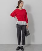 【組曲/KUMIKYOKU】のハンサムツイルテーパード パンツ チャコールチェック系3|ID: prp329100004626806 ipo3291000000033943626