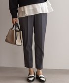 【組曲/KUMIKYOKU】のハンサムツイルテーパード パンツ 人気、トレンドファッション・服の通販 founy(ファニー) ファッション Fashion レディースファッション Fashion for Women パンツ Pants & Trousers ウォーム Warm Fabric キュロット Culottes, Wide Shorts ジャケット Jacket, Outerwear ストレッチ Stretch, Stretchy Fabric センター Center, Center Line チェック Check, Plaid, Tartan テーパード Tapered, Tapered Pants ドレープ Drape, Draping Fabric フラット Flat, Flat Shoes フロント Front, Front Design ヨーク Yoke, Yoke Design A/W・秋冬 Autumn/Winter thumbnail グレー系|ID: prp329100004626806 ipo3291000000034738031