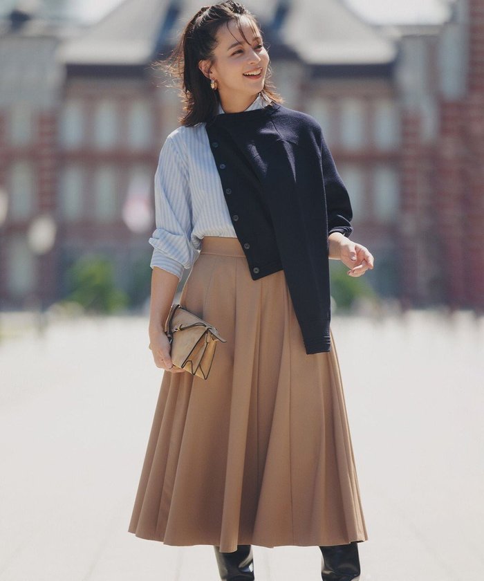 【組曲/KUMIKYOKU】の【ご好評につき追加販売 / 加藤ローサさん着用】ハンサムツイルフレア スカート インテリア・キッズ・メンズ・レディースファッション・服の通販 founy(ファニー) https://founy.com/ ファッション Fashion レディースファッション Fashion for Women スカート Skirts Aライン・フレアスカート A-Line & Flared Skirts ウォーム Warm Fabric キュロット Culottes, Wide Shorts ジャケット Jacket, Outerwear ストレッチ Stretch, Stretchy Fabric チェック Check, Plaid, Tartan ドレープ Drape, Draping Fabric パターン Pattern, Design Print フレア Flare, Flared ワイド Wide, Wide Fit A/W・秋冬 Autumn/Winter エレガント 上品 Elegant |ID: prp329100004626807 ipo3291000000034073134