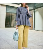 【エニィ スィス/any SiS】のウーステッドエステル ワイドパンツ シトラスイエロー|ID: prp329100004626819 ipo3291000000035659584