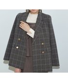 【エニィ スィス/any SiS】のビューティサーモ2WAYストレッチ テーラードジャケット グレーチェック|ID: prp329100004626820 ipo3291000000034400837