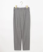 【エニィ スィス/any SiS】の【洗える】ビューティサーモ2WAYストレッチ テーパードパンツ グレーシャンブレー|ID: prp329100004626821 ipo3291000000033250337