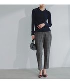 【エニィ スィス/any SiS】のビューティサーモ2WAYストレッチ テーパードパンツ グレーチェック|ID: prp329100004626821 ipo3291000000033873445