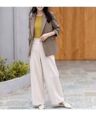 【エニィ スィス/any SiS】の【保温効果・ストレッチ・洗える】ビューティサーモ2WAYストレッチ ワイドパンツ アイボリー|ID: prp329100004626823 ipo3291000000033363655