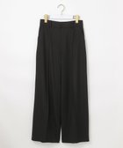 【エニィ スィス/any SiS】の【保温効果・ストレッチ・洗える】ビューティサーモ2WAYストレッチ ワイドパンツ ブラック|ID: prp329100004626823 ipo3291000000033363659