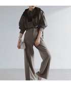 【エニィ スィス/any SiS】のビューティサーモ2WAYストレッチ ワイドパンツ グレージュ|ID: prp329100004626823 ipo3291000000034073045