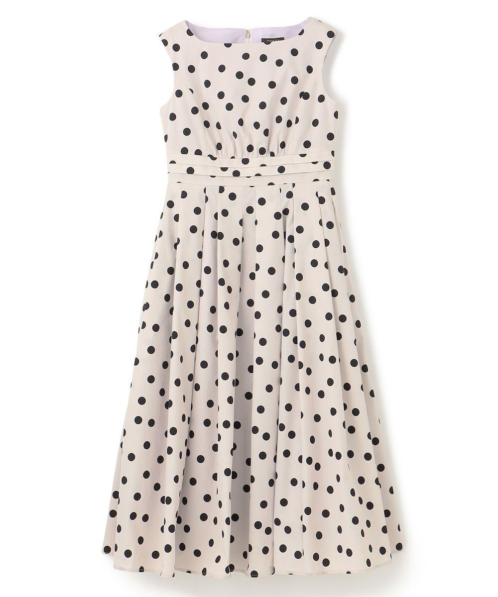 【トッカ/TOCCA】の【洗える・消臭】POLKA RAIN ドレス インテリア・キッズ・メンズ・レディースファッション・服の通販 founy(ファニー) 　ファッション　Fashion　レディースファッション　Fashion for Women　ワンピース　Dresses　フォーマル・パーティードレス・結婚式用ドレス　Elegant & Casual Dresses　新作・新入荷　New Arrivals / New In　ドレス　Dress, One-Piece　夏　Summer　S/S・春夏　SS, Spring/Summer, Warm Season　洗える　Machine Washable　A/W・秋冬　Autumn/Winter　ブラウン系5|ID: prp329100004626837 ipo3291000000033250447