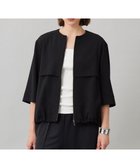 【アイシービー/iCB】の【先行予約・UVカット・洗える】ウール2WAYストレッチ ノーカラーブルゾン 人気、トレンドファッション・服の通販 founy(ファニー) ファッション Fashion レディースファッション Fashion for Women アウター Coat / Outerwear Collection レディースジャケット・軽アウター Jackets ブルゾンジャケット・スポーティアウター Blouson Jackets 洗える Machine Washable キャミソール Camisole, Spaghetti Strap Top ジャケット Jacket, Outerwear ストレッチ Stretch, Stretchy Fabric スリーブ Sleeve, Long Sleeve / Short Sleeve ドローストリング Drawstring, Pull Cord ハーフ Half, Half-Length フォルム Silhouette, Form ブルゾン Blouson, Bomber Jacket ベスト Vest, Waistcoat ボトム Bottoms, Lower Wear ヨーク Yoke, Yoke Design ワイド Wide, Wide Fit A/W・秋冬 Autumn/Winter 2025年 2025 2025-2026秋冬・A/W Autumn/Winter 2025–26 AW25–26 thumbnail ブラック系|ID: prp329100004626843 ipo3291000000033264495
