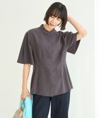 【アンフィーロ 自由区/UNFILO】のフィブリル ペプラムブラウス 人気、トレンドファッション・服の通販 founy(ファニー) ファッション Fashion レディースファッション Fashion for Women トップス・カットソー Cut & Sew Tops シャツ・ブラウス・オフィスカジュアル Elegant Blouses & Button-Ups おすすめ Recommended / Our Picks シェイプ Shape, Slim Fit スリム Slim, Slim Fit スリーブ Sleeve, Long Sleeve / Short Sleeve デニム Denim, Jeans Material ドレープ Drape, Draping Fabric フレア Flare, Flared ペプラム Peplum, Flared Hem ヴィンテージ Vintage Style エレガント 上品 Elegant 夏 Summer 春 Spring S/S・春夏 SS, Spring/Summer, Warm Season thumbnail チャコール|ID: prp329100004626851 ipo3291000000033443599