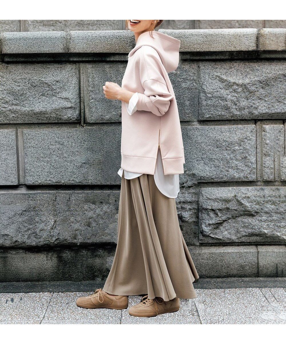 【アンフィーロ 自由区/UNFILO】のフィブリル ロングスカート インテリア・キッズ・メンズ・レディースファッション・服の通販 founy(ファニー) ファッション Fashion レディースファッション Fashion for Women スカート Skirts ロングスカート Long Skirts / Maxi & Midi Skirts ジャケット Jacket, Outerwear スウェット / スエット Sweatshirt, Sweatwear ドレープ Drape, Draping Fabric フィット Fit, Slim Fit フレア Flare, Flared リラックス Relax, Relaxed Fit ロング Long, Long-Length ヴィンテージ Vintage Style エレガント 上品 Elegant 夏 Summer 春 Spring S/S・春夏 SS, Spring/Summer, Warm Season 秋 Autumn ベージュ|ID: prp329100004626852 ipo3291000000033861228