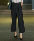 【アイシービー/iCB】の【UVカット・洗える】ウール2WAYストレッチ ワイドパンツ ブラック系|ID: prp329100004626891 ipo3291000000033920449