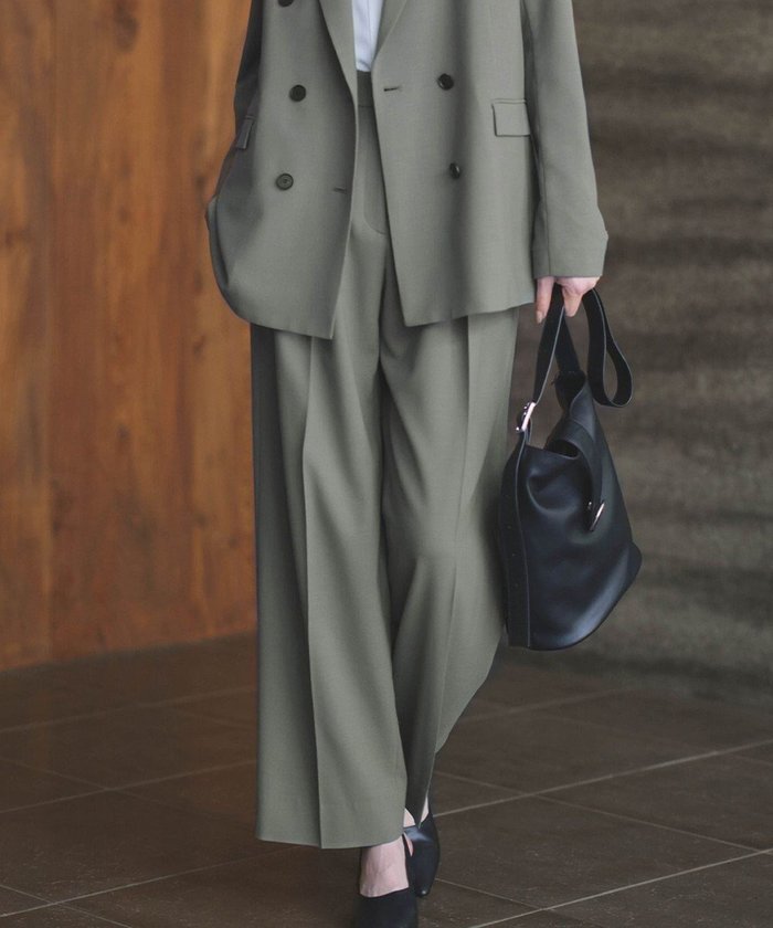 【アイシービー/iCB】の【UVカット・洗える】ウール2WAYストレッチ ワイドパンツ インテリア・キッズ・メンズ・レディースファッション・服の通販 founy(ファニー) https://founy.com/ ファッション Fashion レディースファッション Fashion for Women パンツ Pants & Trousers 洗える Machine Washable キャミソール Camisole, Spaghetti Strap Top ジャケット Jacket, Outerwear ストレッチ Stretch, Stretchy Fabric スマート Smart, Elegant セットアップ Set-Up, Coordinated Outfit センター Center, Center Line フォルム Silhouette, Form ブルゾン Blouson, Bomber Jacket ベスト Vest, Waistcoat ワイド Wide, Wide Fit A/W・秋冬 Autumn/Winter 2025年 2025 2025-2026秋冬・A/W Autumn/Winter 2025–26 AW25–26 |ID: prp329100004626891 ipo3291000000034093094