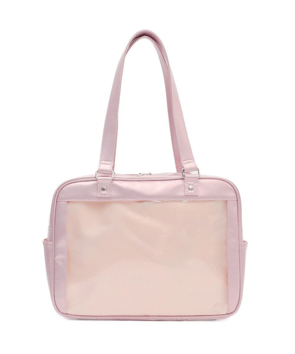 【ウィゴー/WEGO】の【痛バ&推し活グッズ】スクールボストン痛バッグ インテリア・キッズ・メンズ・レディースファッション・服の通販 founy(ファニー) 　ファッション　Fashion　レディースファッション　Fashion for Women　バッグ　Bags　軽量　Lightweight, Ultra Light　スマホ　Smartphone, Mobile Device　チャーム　Charm, Pendant　ボストン　Boston　ポケット　Pocket, Pocket Detail　柄1|ID: prp329100004627062 ipo3291000000033657384