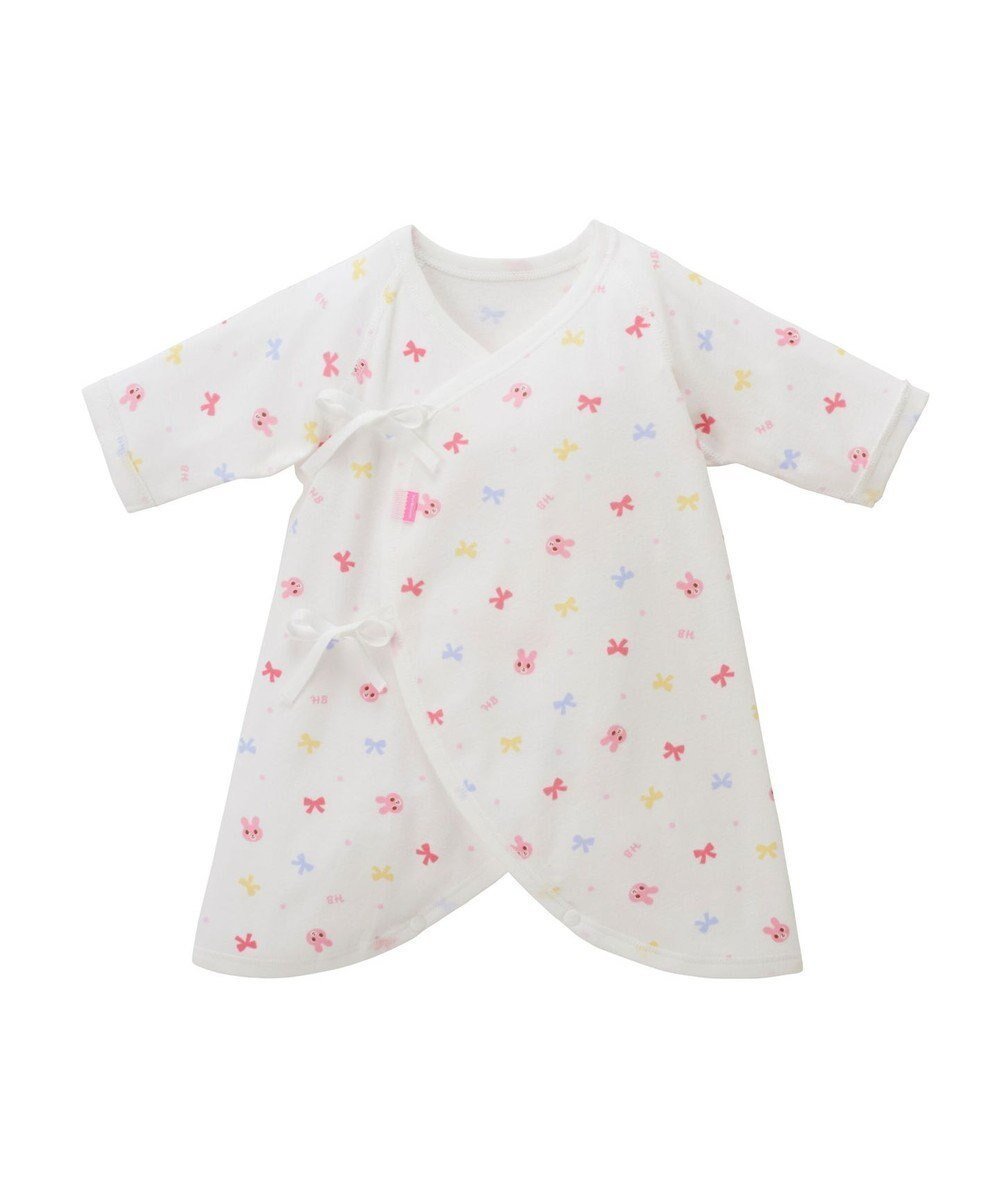 【ミキハウスホットビスケッツ/MIKI HOUSE HOT BISCUITS / KIDS】の【50-60cm】 フライス素材の総柄コンビ肌着 人気、トレンドファッション・服の通販 founy(ファニー) 　ファッション　Fashion　キッズファッション　Fashion for Kids　コンビ　Combo, Combination Style　 other-1|ID: prp329100004627745 ipo3291000000035221884