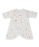 【ミキハウスホットビスケッツ/MIKI HOUSE HOT BISCUITS / KIDS】の【50-60cm】 フライス素材の総柄コンビ肌着 人気、トレンドファッション・服の通販 founy(ファニー) ファッション Fashion キッズファッション Fashion for Kids コンビ Combo, Combination Style thumbnail ブルー|ID: prp329100004627745 ipo3291000000035221886