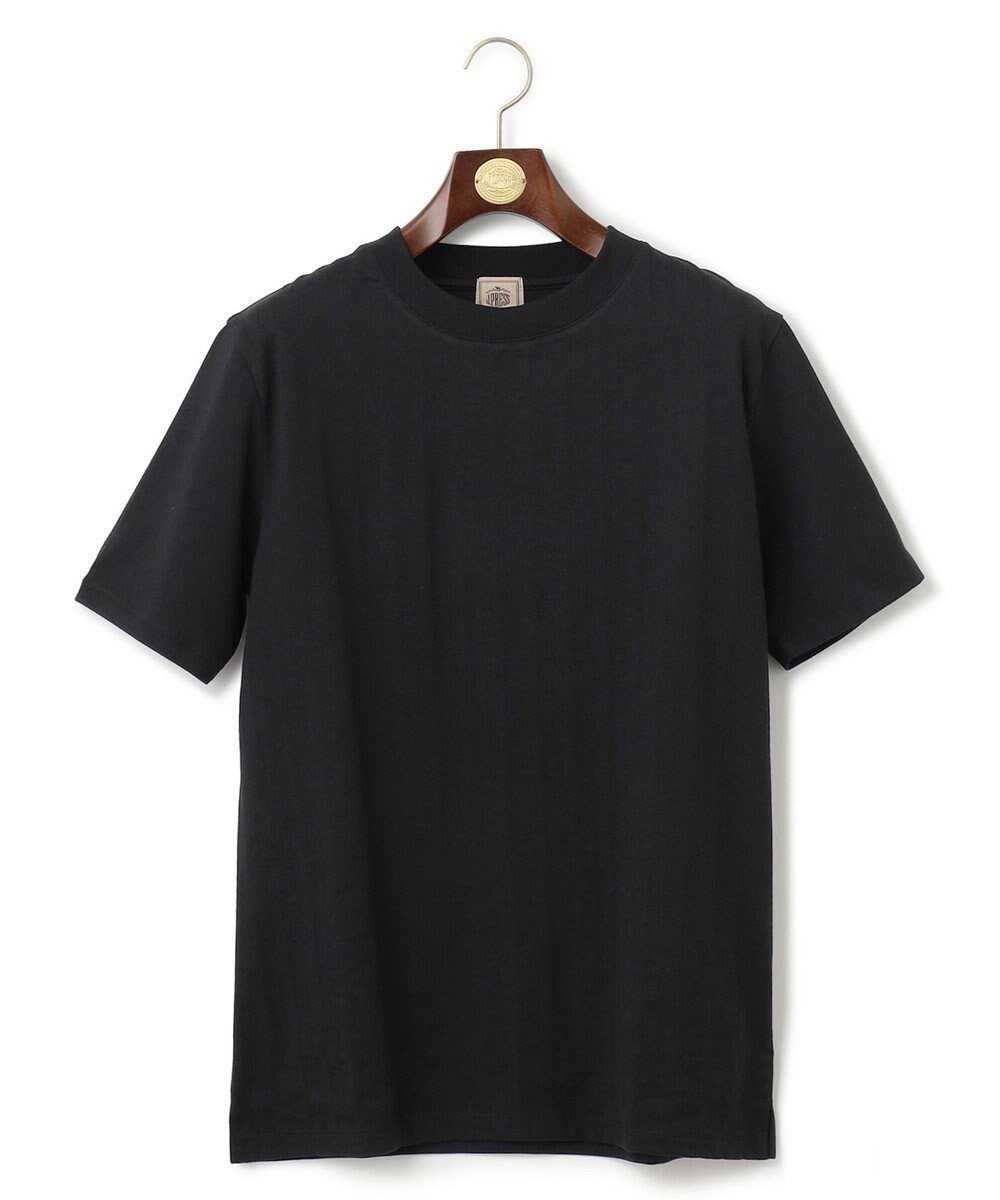 【ジェイ プレス/J.PRESS / MEN】の【WEB・一部店舗限定】ケーブルTシャツ インテリア・キッズ・メンズ・レディースファッション・服の通販 founy(ファニー) 　ファッション　Fashion　メンズファッション　Fashion for Men　トップス・カットソー　Cut & Sew Tops　メンズシャツ　Shirts　カットソー　Cut and Sewn Top　フィット　Fit, Slim Fit　レギュラー　Regular, Standard Fit　再入荷　Restock / Back in Stock　夏　Summer　春　Spring　S/S・春夏　SS, Spring/Summer, Warm Season　ブラック系|ID: prp329100004627760 ipo3291000000033262897