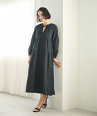【ハッシュニュアンス/#Newans】の【撥水加工/洗濯機可能】〈全身をさりげなくカバー〉リラクシーティアードワンピース ブラック|ID: prp329100004627762 ipo3291000000033262926