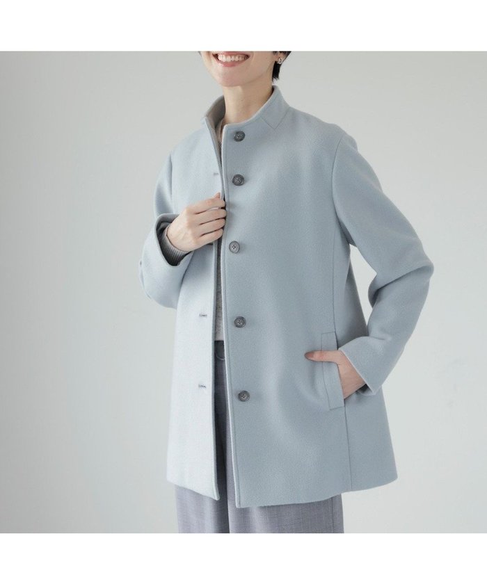 【ジェイ プレス/J.PRESS】のショートビーバー ボトルネック コート インテリア・キッズ・メンズ・レディースファッション・服の通販 founy(ファニー) https://founy.com/ ファッション Fashion レディースファッション Fashion for Women アウター Coat / Outerwear Collection コート・ロングコート・ピーコート Long Coats, Peacoats & More レディースジャケット・軽アウター Jackets エレガント 上品 Elegant ショート Short, Short Length ジャケット Jacket, Outerwear スタンド Stand Collar, Upright Stand フレアースカート Flared Skirt, A-Line Skirt ボトルネック Bottle Neck, Mock Neck A/W・秋冬 Autumn/Winter 再入荷 Restock / Back in Stock |ID: prp329100004627763 ipo3291000000033262953
