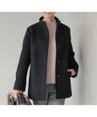 【ジェイ プレス/J.PRESS】のショートビーバー ボトルネック コート ブラック系|ID: prp329100004627763 ipo3291000000033262954