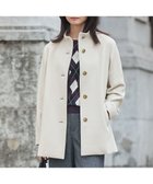 【ジェイ プレス/J.PRESS】のショートビーバー ボトルネック コート ベージュ系|ID: prp329100004627763 ipo3291000000034282541