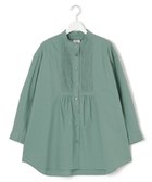 【ジェイプレスヨークストリート/J.PRESS YORK STREET】の【WOMEN】ワンウォッシュタイプライターブラウス 人気、トレンドファッション・服の通販 founy(ファニー) ファッション Fashion レディースファッション Fashion for Women トップス・カットソー Cut & Sew Tops シャツ・ブラウス・オフィスカジュアル Elegant Blouses & Button-Ups タイプライター Typewriter Fabric, Crisp Cotton タンブラー Tumbler, Travel Mug チュニック Tunic, Long Top バランス Balance, Style Balance A/W・秋冬 Autumn/Winter S/S・春夏 SS, Spring/Summer, Warm Season 夏 Summer thumbnail グリーン系|ID: prp329100004627773 ipo3291000000033680240