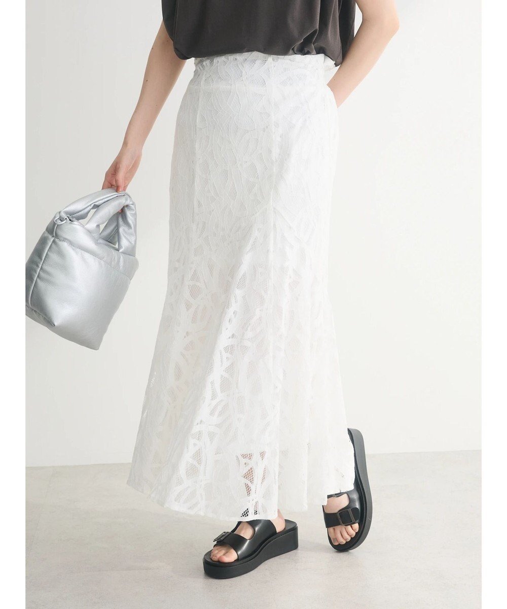 【グリーンパークス/Green Parks】の・ELENCARE DUE レースマーメイドスカート 人気、トレンドファッション・服の通販 founy(ファニー) 　ファッション　Fashion　レディースファッション　Fashion for Women　スカート　Skirts　エレガント 上品　Elegant　フィット　Fit, Slim Fit　フレア　Flare, Flared　ポケット　Pocket, Pocket Detail　マーメイド　Mermaid, Fishtail Silhouette　レース　Lace, Lace Fabric　夏　Summer　春　Spring　S/S・春夏　SS, Spring/Summer, Warm Season　 other-1|ID: prp329100004627782 ipo3291000000034248720