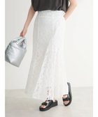 【グリーンパークス/Green Parks】の・ELENCARE DUE レースマーメイドスカート Off White|ID: prp329100004627782 ipo3291000000034248723