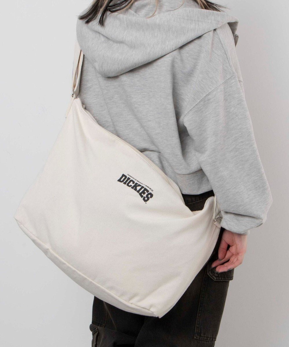 【ウィゴー/WEGO】の別注Dickies キャンバスショルダー インテリア・キッズ・メンズ・レディースファッション・服の通販 founy(ファニー) 　ファッション　Fashion　レディースファッション　Fashion for Women　アウトドア　Outdoor Clothing　キャンバス　Canvas, Canvas Fabric　ショルダー　Shoulder, Shoulder Strap　シンプル　Simple, Minimal　ジップ　Zip, Zipper　フロント　Front, Front Design　ポケット　Pocket, Pocket Detail　別注　Limited Edition, Custom Order　ワーク　Workwear, Utility Style　おすすめ　Recommended / Our Picks　ビジネス 仕事 通勤　Business / Work / Commuting　柄1|ID: prp329100004627784 ipo3291000000033661127