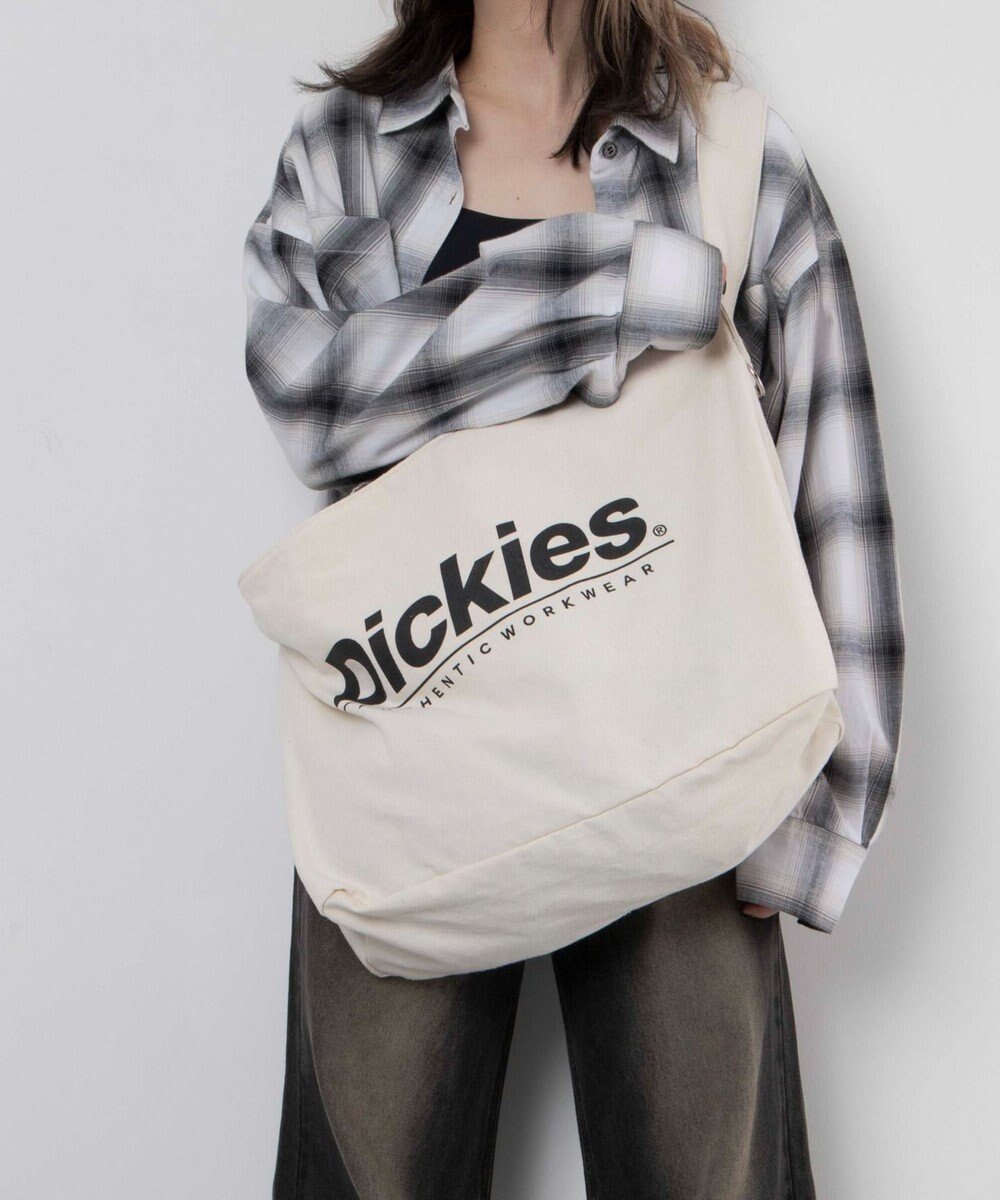 【ウィゴー/WEGO】の別注Dickies キャンバスショルダー インテリア・キッズ・メンズ・レディースファッション・服の通販 founy(ファニー) 　ファッション　Fashion　レディースファッション　Fashion for Women　アウトドア　Outdoor Clothing　キャンバス　Canvas, Canvas Fabric　ショルダー　Shoulder, Shoulder Strap　シンプル　Simple, Minimal　ジップ　Zip, Zipper　フロント　Front, Front Design　ポケット　Pocket, Pocket Detail　別注　Limited Edition, Custom Order　ワーク　Workwear, Utility Style　おすすめ　Recommended / Our Picks　ビジネス 仕事 通勤　Business / Work / Commuting　柄3|ID: prp329100004627784 ipo3291000000033661129