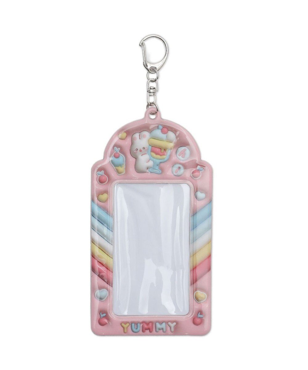 【ウィゴー/WEGO】の【痛バ&推し活グッズ】ぷっくりアニマルカードホルダーキーホルダー インテリア・キッズ・メンズ・レディースファッション・服の通販 founy(ファニー) 　ファッション　Fashion　レディースファッション　Fashion for Women　ミニ財布・二つ折り財布　Wallets & Card Cases　キーホルダー　Keychain, Key Holder　コンパクト　Compact, Small Size　スマホ　Smartphone, Mobile Device　財布　Wallet, Purse　モチーフ　Motif, Design Theme　ピンク|ID: prp329100004627796 ipo3291000000033264081