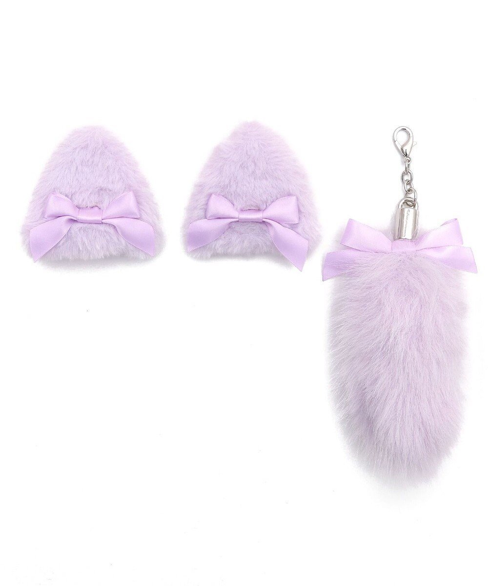 【ウィゴー/WEGO】の【痛バ&推し活グッズ】ねこ耳DIYセット インテリア・キッズ・メンズ・レディースファッション・服の通販 founy(ファニー) 　ファッション　Fashion　レディースファッション　Fashion for Women　ミニ財布・二つ折り財布　Wallets & Card Cases　キーホルダー　Keychain, Key Holder　スマホ　Smartphone, Mobile Device　チャーム　Charm, Pendant　ネコ　Cat, Feline Motif　財布　Wallet, Purse　ライトパープル|ID: prp329100004627827 ipo3291000000033264205