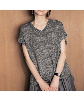 【自由区/JIYU-KU】 【洗える】ファンシーラメスラリット ニット人気、トレンドファッション・服の通販 founy(ファニー) ファッション Fashion レディースファッション Fashion for Women トップス・カットソー Cut & Sew Tops ニット Knit Tops & Sweaters 新作・新入荷 New Arrivals / New In おすすめ Recommended / Our Picks セーター Sweater, Knitwear バランス Balance, Style Balance ミックス Mix, Mixed Style 洗える Machine Washable A/W・秋冬 Autumn/Winter |ID:prp329100004627829