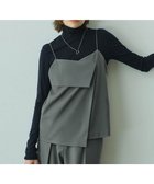 【アイシービー/iCB】の【WEB限定・UVカット・洗える】ウール2WAYストレッチ キャミソールブラウス 人気、トレンドファッション・服の通販 founy(ファニー) ファッション Fashion レディースファッション Fashion for Women トップス・カットソー Cut & Sew Tops キャミソール&ノースリーブ Camisoles & Sleeveless Tops シャツ・ブラウス・オフィスカジュアル Elegant Blouses & Button-Ups アシンメトリー Asymmetrical Style 洗える Machine Washable キャミソール Camisole, Spaghetti Strap Top ジャケット Jacket, Outerwear ストレッチ Stretch, Stretchy Fabric セットアップ Set-Up, Coordinated Outfit 人気 Popular, Best Seller ブルゾン Blouson, Bomber Jacket ベスト Vest, Waistcoat ラップ Wrap, Wrap Design ワイド Wide, Wide Fit A/W・秋冬 Autumn/Winter おすすめ Recommended / Our Picks 2025年 2025 2025-2026秋冬・A/W Autumn/Winter 2025–26 AW25–26 thumbnail スモークグリーン系|ID: prp329100004627844 ipo3291000000033820046