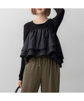 【23区/NIJYUSANKU】の【洗える】マルチタフタ ビスチェ 人気、トレンドファッション・服の通販 founy(ファニー) ファッション Fashion レディースファッション Fashion for Women トップス・カットソー Cut & Sew Tops シャツ・ブラウス・オフィスカジュアル Elegant Blouses & Button-Ups ロングTシャツ・Tシャツ Longline T-Shirts & Tees カットソー・ベーシックTシャツ Cut-and-Sewn Tops / Stretch Tees & Basics ビスチェ Bustiers & Corset Tops / Layered Bustier Style 新作・新入荷 New Arrivals / New In 2025年 2025 2025-2026秋冬・A/W Autumn/Winter 2025–26 AW25–26 冬 Winter / This Winter カットソー Cut and Sewn Top キャミソール Camisole, Spaghetti Strap Top シンプル Simple, Minimal タフタ Taffeta, Structured Fabric ティアード Tiered, Tiered Style ビスチェ Bustier, Corset Top フレア Flare, Flared エレガント 上品 Elegant 洗える Machine Washable A/W・秋冬 Autumn/Winter |ID:prp329100004627849