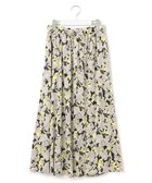 【ジェイプレスヨークストリート/J.PRESS YORK STREET】の【WOMEN】シャドーフラワーフレアスカート ブラック系5|ID: prp329100004628614 ipo3291000000034178706