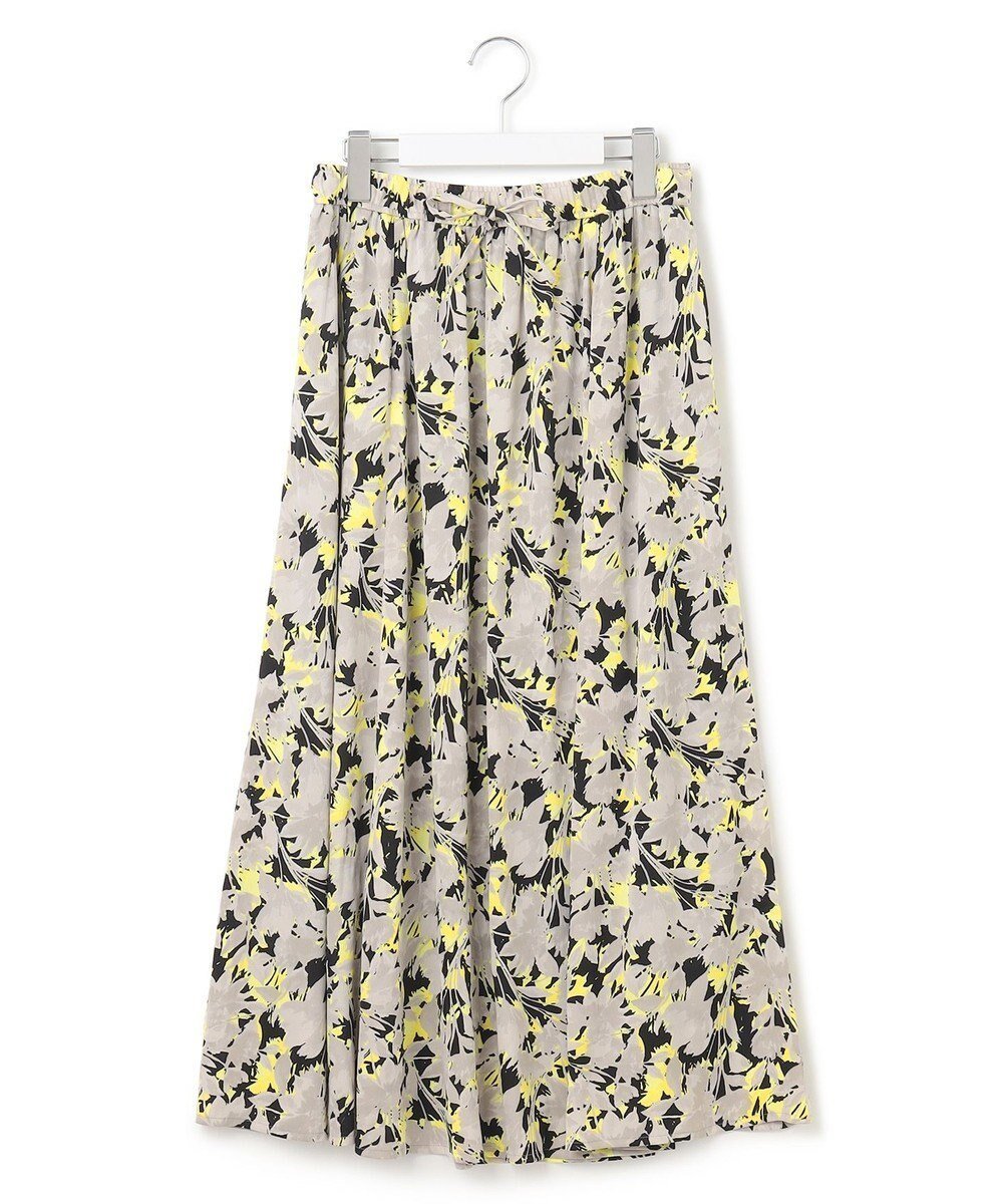 【ジェイプレスヨークストリート/J.PRESS YORK STREET】の【WOMEN】シャドーフラワーフレアスカート インテリア・キッズ・メンズ・レディースファッション・服の通販 founy(ファニー) 　ファッション　Fashion　レディースファッション　Fashion for Women　スカート　Skirts　Aライン・フレアスカート　A-Line & Flared Skirts　ギャザー　Gathered, Ruffled　フレア　Flare, Flared　夏　Summer　S/S・春夏　SS, Spring/Summer, Warm Season　A/W・秋冬　Autumn/Winter　ブラック系5|ID: prp329100004628614 ipo3291000000034178706