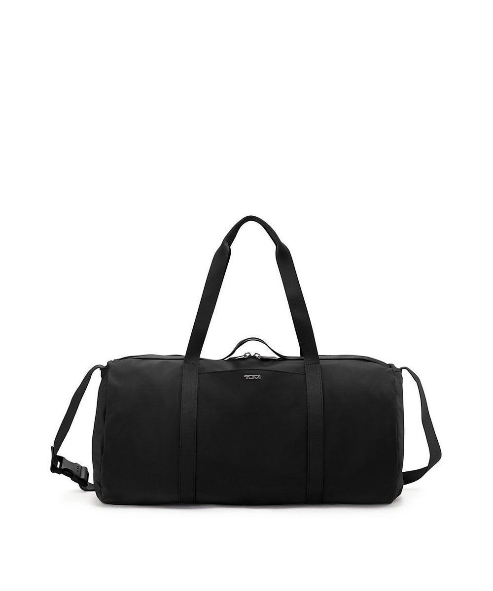 【トゥミ/TUMI】のレディス VOYAGEUR ジャスト・イン・ケース・ダッフル インテリア・キッズ・メンズ・レディースファッション・服の通販 founy(ファニー) 　ファッション　Fashion　レディースファッション　Fashion for Women　アクセサリー　Fashion Accessories　コレクション　Collection, Seasonal Line　コンパクト　Compact, Small Size　軽量　Lightweight, Ultra Light　セットアップ　Set-Up, Coordinated Outfit　ダブル　Double, Double-Breasted　トラベル　Travel, Travel Gear　フロント　Front, Front Design　ボストン　Boston　ボストンバッグ　Boston Bag, Retro Bag　ポケット　Pocket, Pocket Detail　ポーチ　Pouch, Small Case　再入荷　Restock / Back in Stock　ビジネス 仕事 通勤　Business / Work / Commuting　BLACK/GUNMETAL|ID: prp329100004628618 ipo3291000000033275957
