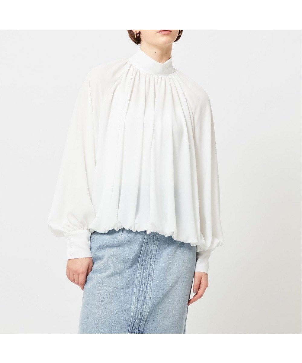 【ベイジ,/BEIGE,】の【WEB限定】DION / ギャザーブラウス 人気、トレンドファッション・服の通販 founy(ファニー) 　ファッション　Fashion　レディースファッション　Fashion for Women　トップス・カットソー　Cut & Sew Tops　シャツ・ブラウス・オフィスカジュアル　Elegant Blouses & Button-Ups　ギャザー　Gathered, Ruffled　夏　Summer　春　Spring　S/S・春夏　SS, Spring/Summer, Warm Season　 other-1|ID: prp329100004628620 ipo3291000000033573554